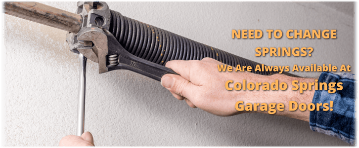 Broken Garage Door Spring Colorado Springs